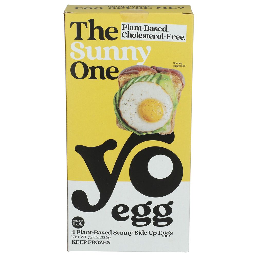 Yo Egg Plant Based Sunny Side Up Eggs, 7.9 Ounce -- 4 Per Case