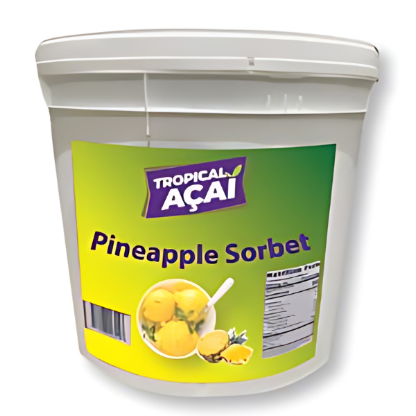 Tropical Acai Pineapple Sorbet, 3 Gallon