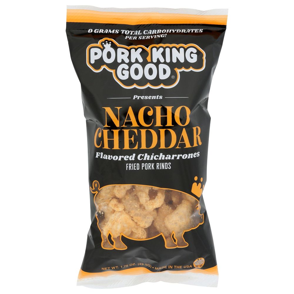 Nacho Cheddar Pork Rinds