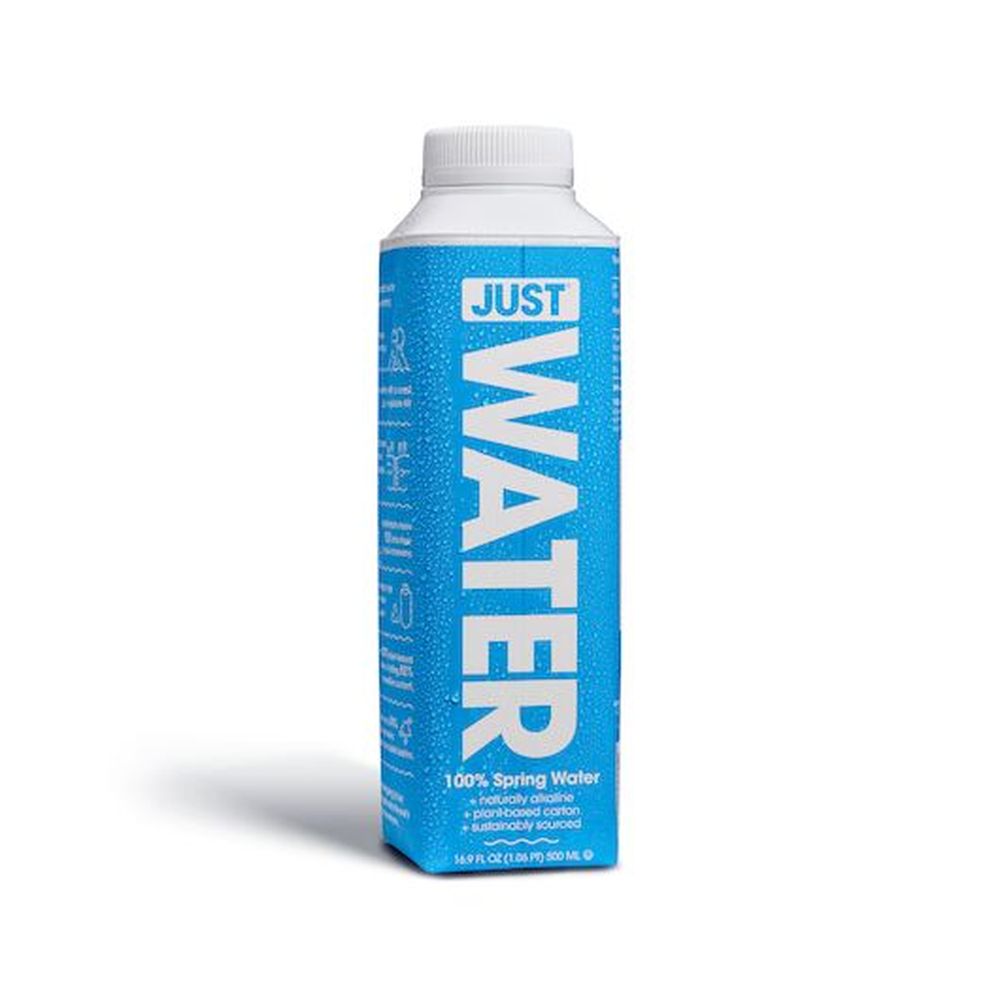 Just Water Natural Alkaline Spring Water, 16.9 Fluid Ounce -- 12 Per Case