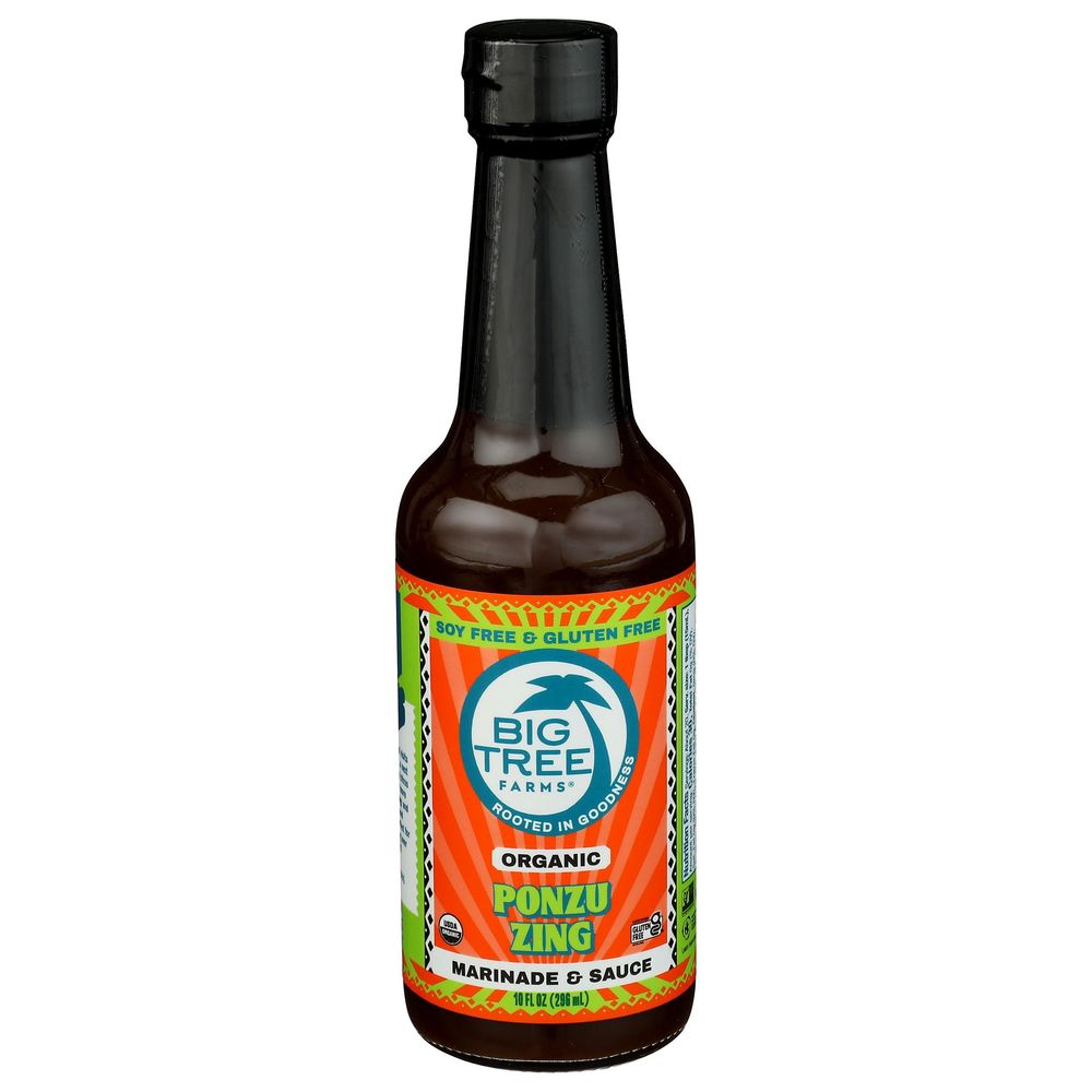 Big Tree Farms Organic Ponzu Zing Marinade And Sauce, 10 Fluid Ounce -- 6 Per Case