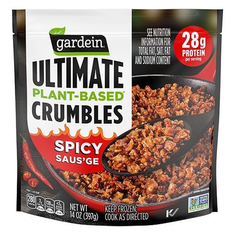 Ultimate Plant-Based Spicy Ground Sausage Crumbles