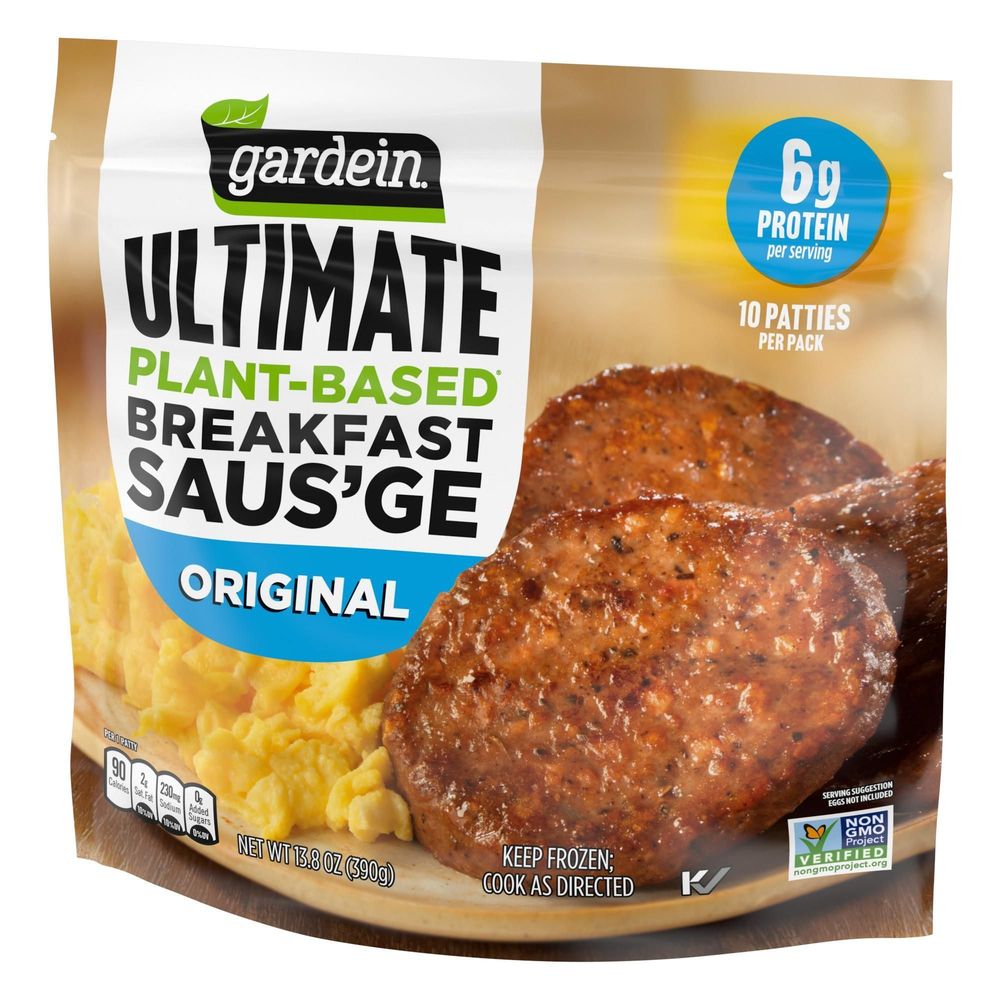 Ultimate Plant Based Original Breakfast Sausage Patties