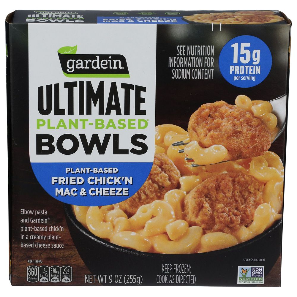 Ultimate Plant Based Fried Chicken Mac and Cheese Bowls