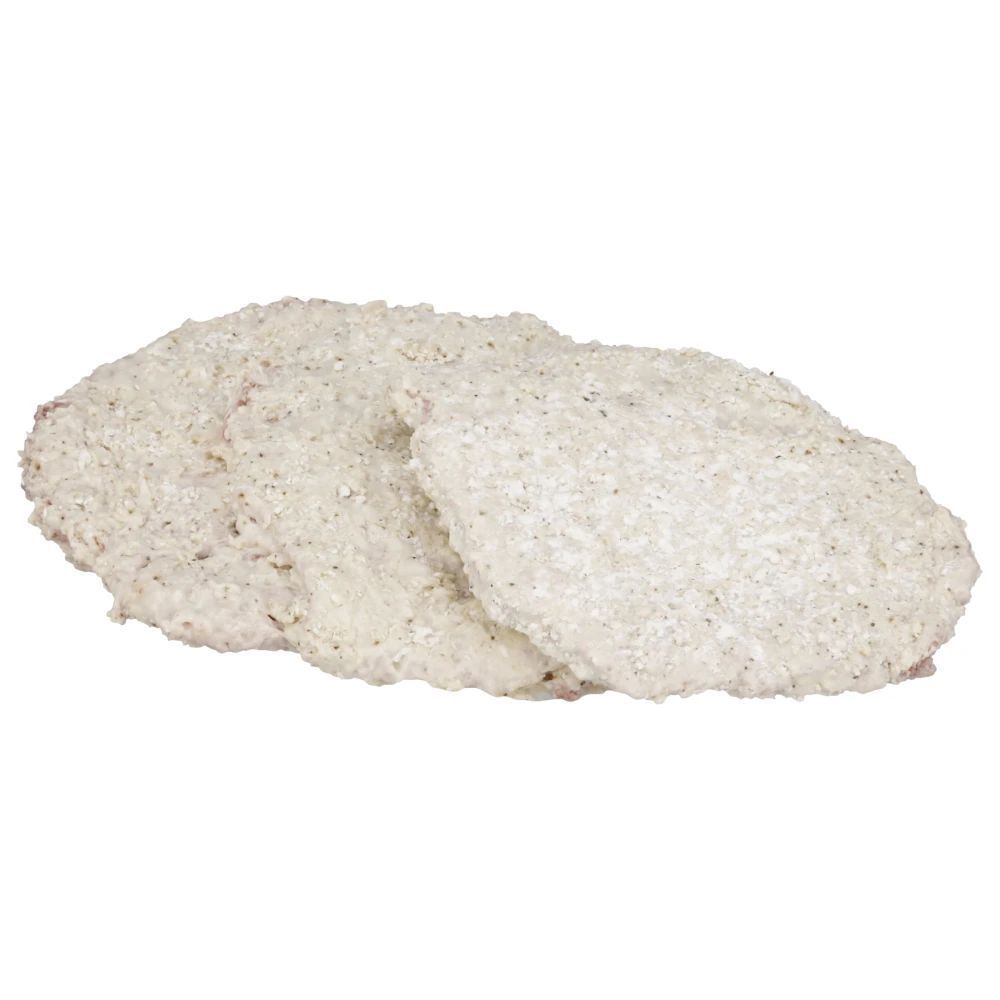 Advancepierre Blue Label Raw Breaded Western Style Country Fried Beef Steak Fritter, 8 Ounce -- 20 Per Case