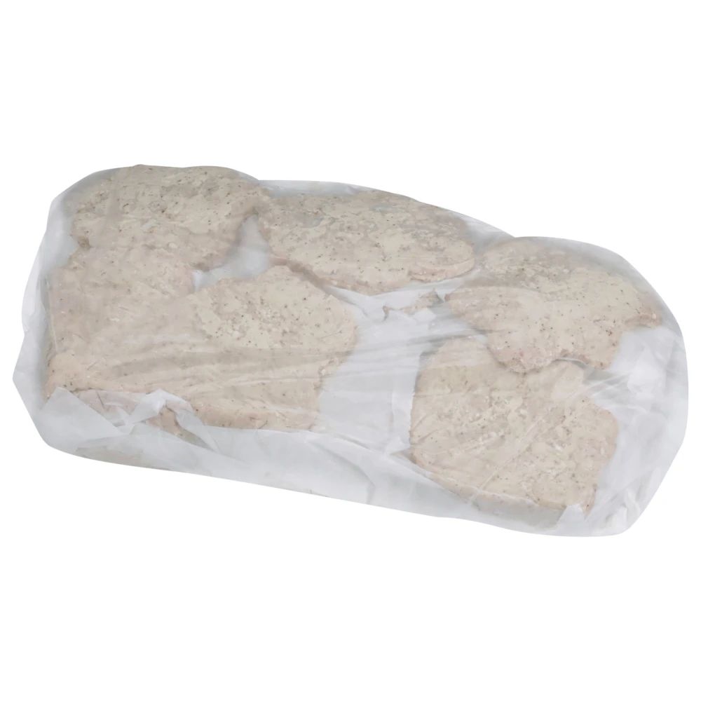 Advancepierre Blue Label Raw Breaded Western Style Country Fried Beef Steak Fritters, 4 Ounce -- 40 Per Case