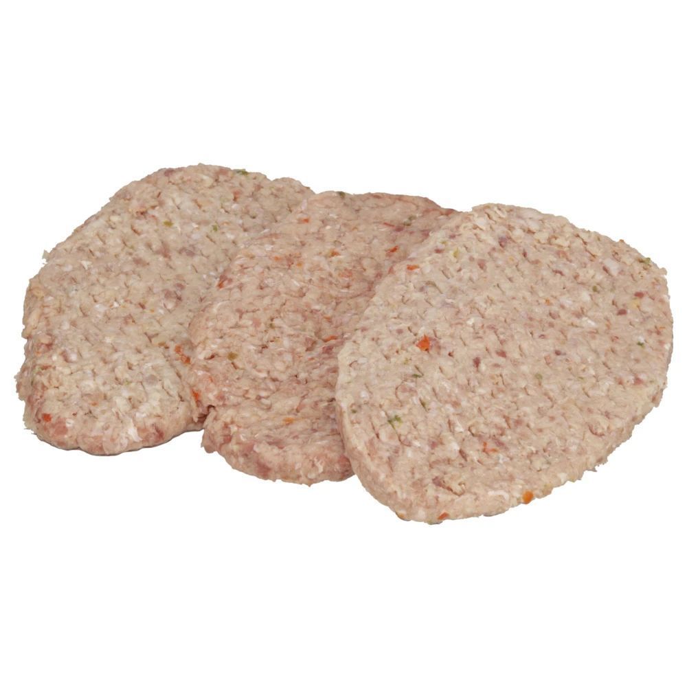 Advance Food Beef Patties, 4 Ounce -- 40 per case.