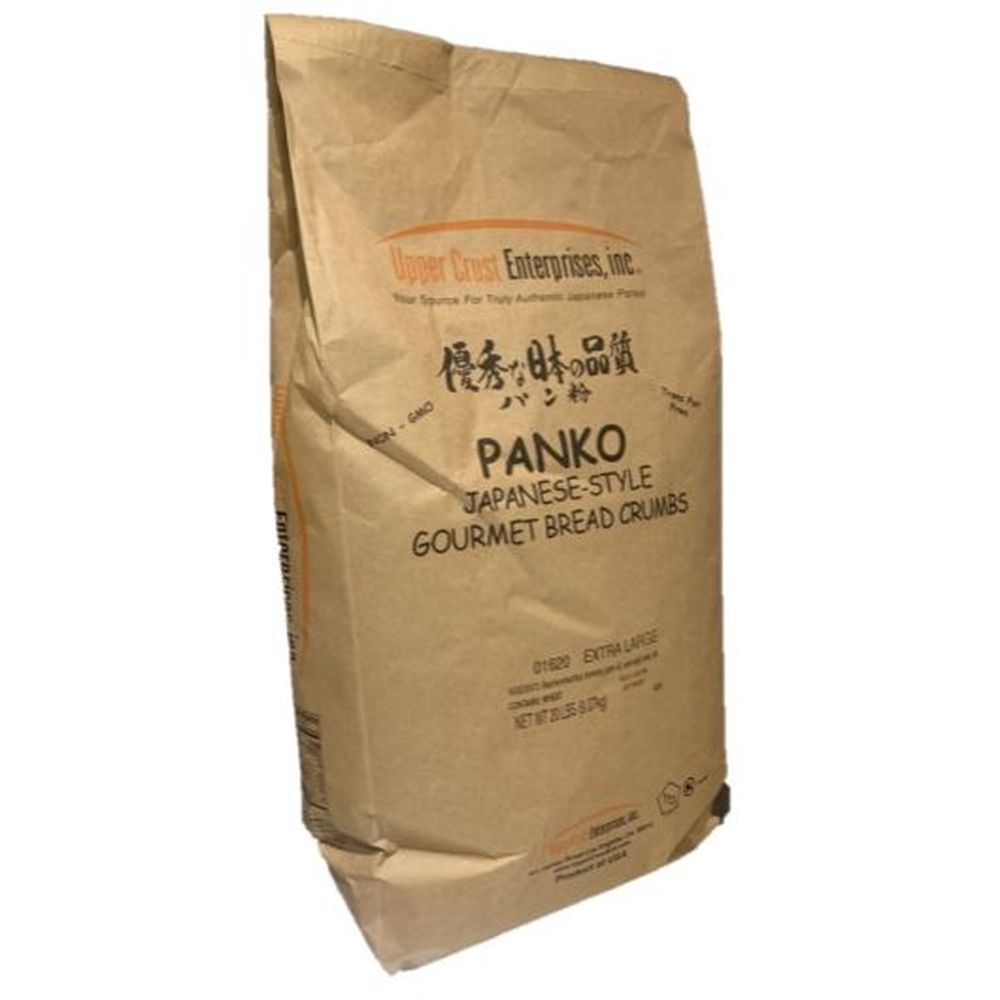 Upper Crust Enterprises Extra Large Grind Authentic Japanese Panko Bread Crumb, 20 Pound Bag