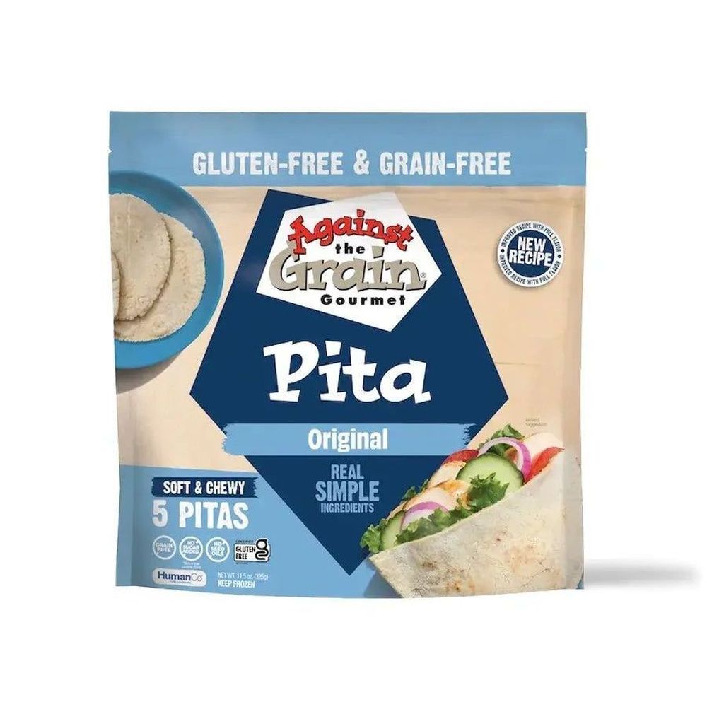 Against The Grain Original Pita Bread, 11.5 Ounce -- 8 Per Case