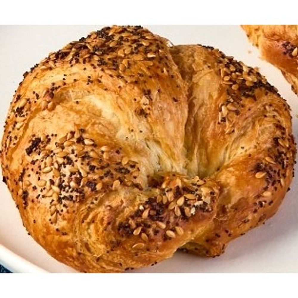Banneton Savory All Butter Everything Croissant, 54 Count