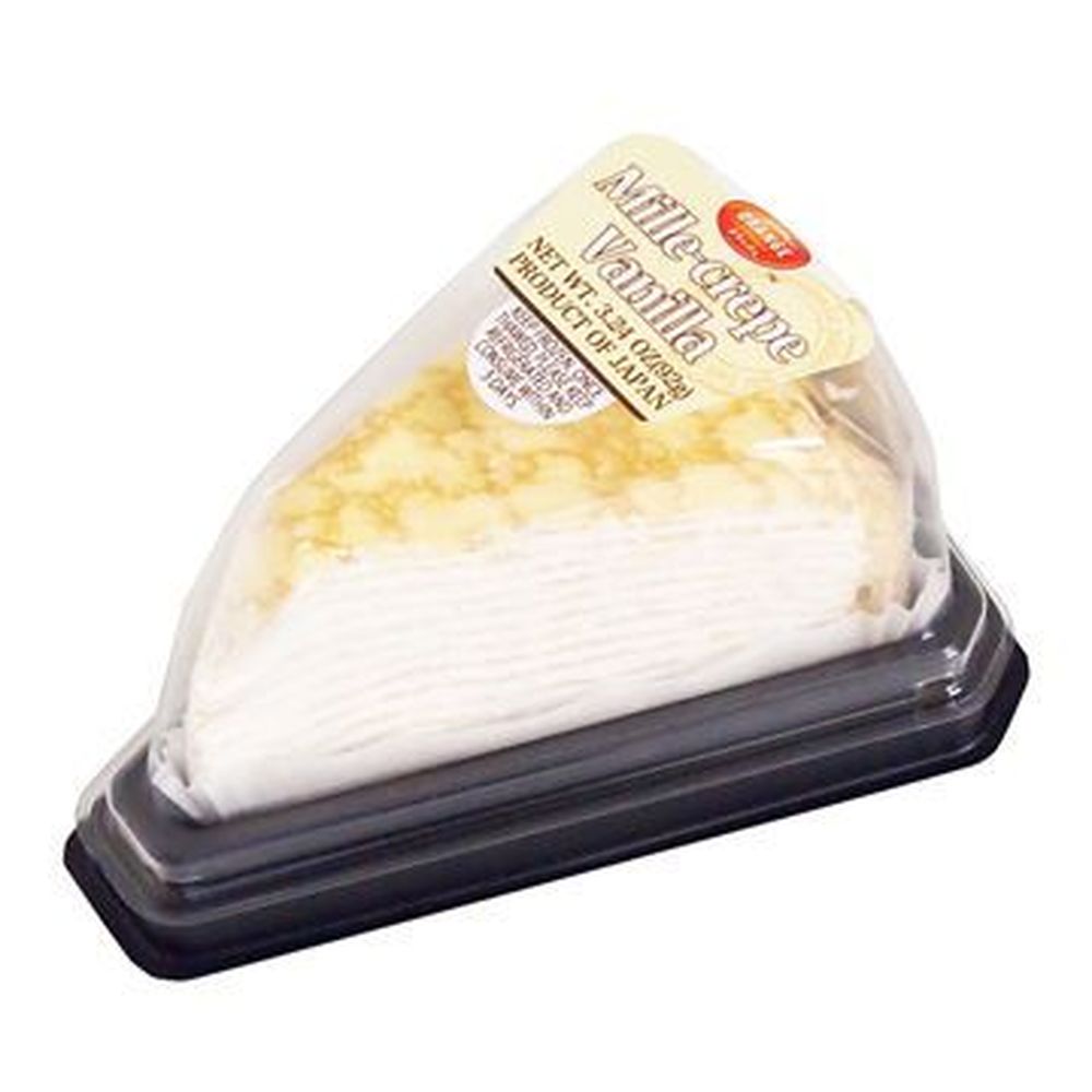 Orange Millecrepe Vanilla Cake, 3.24 Ounce -- 8 Per Case