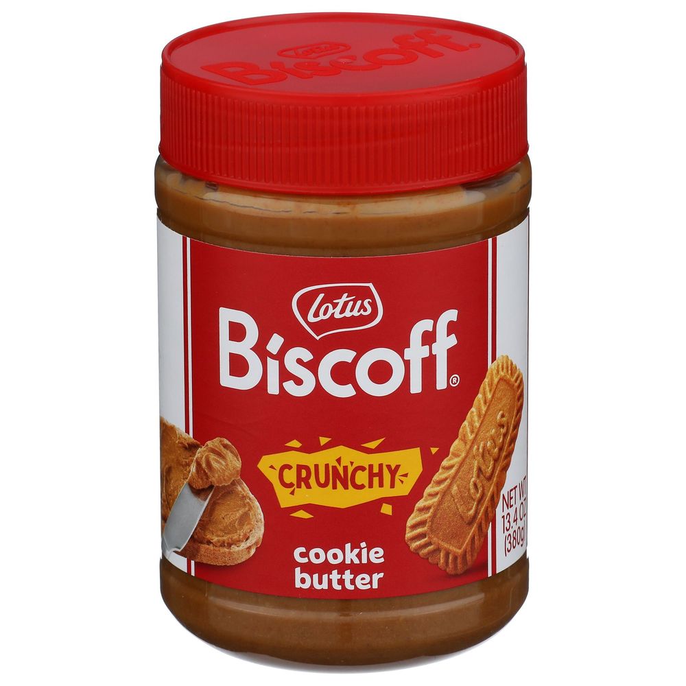 Biscoff Crunchy Cookie Butter Spread, 13.4 Ounce -- 8 Per Case