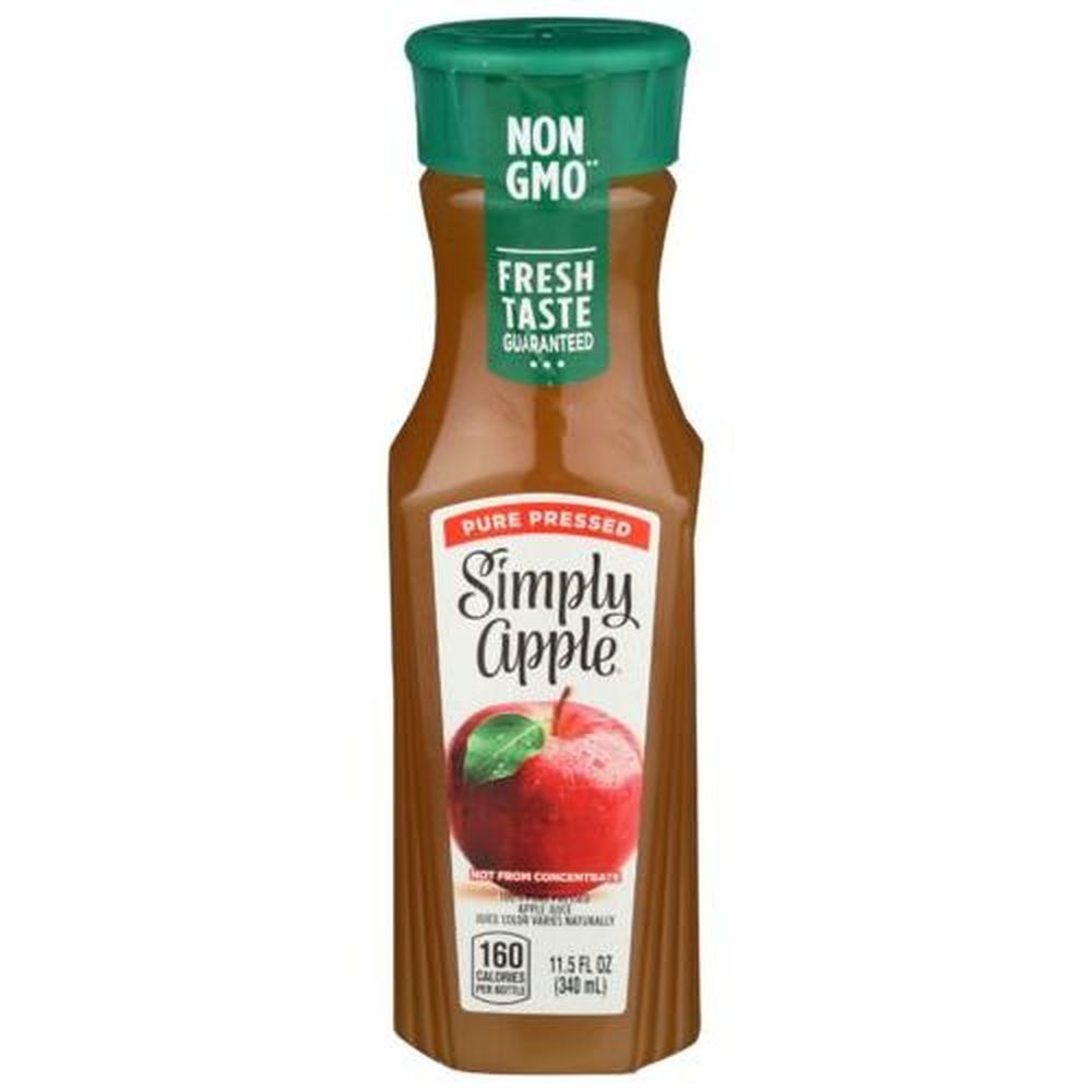 Simply Apple Juice, 340 Milliliter -- 12 Per Case
