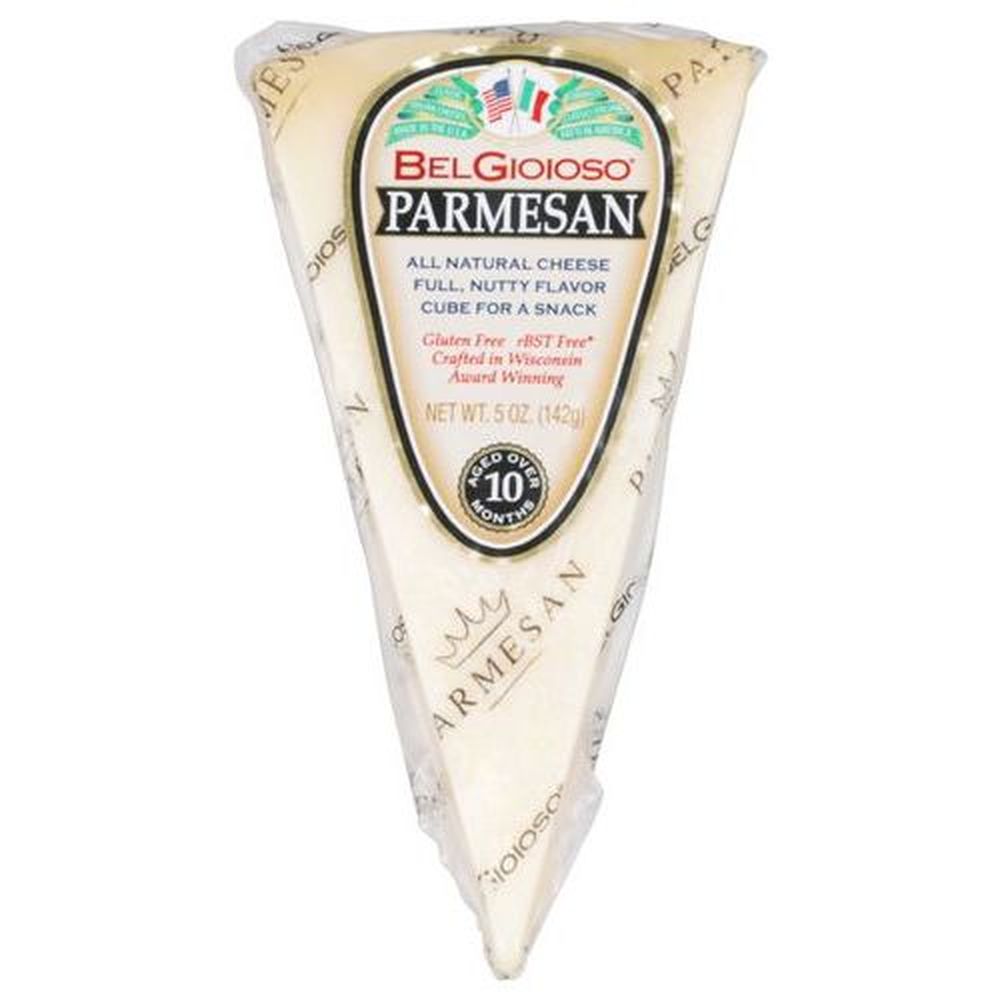 Belgioioso Parmesan Cheese Wedge, 5 Ounce -- 12 Per Case