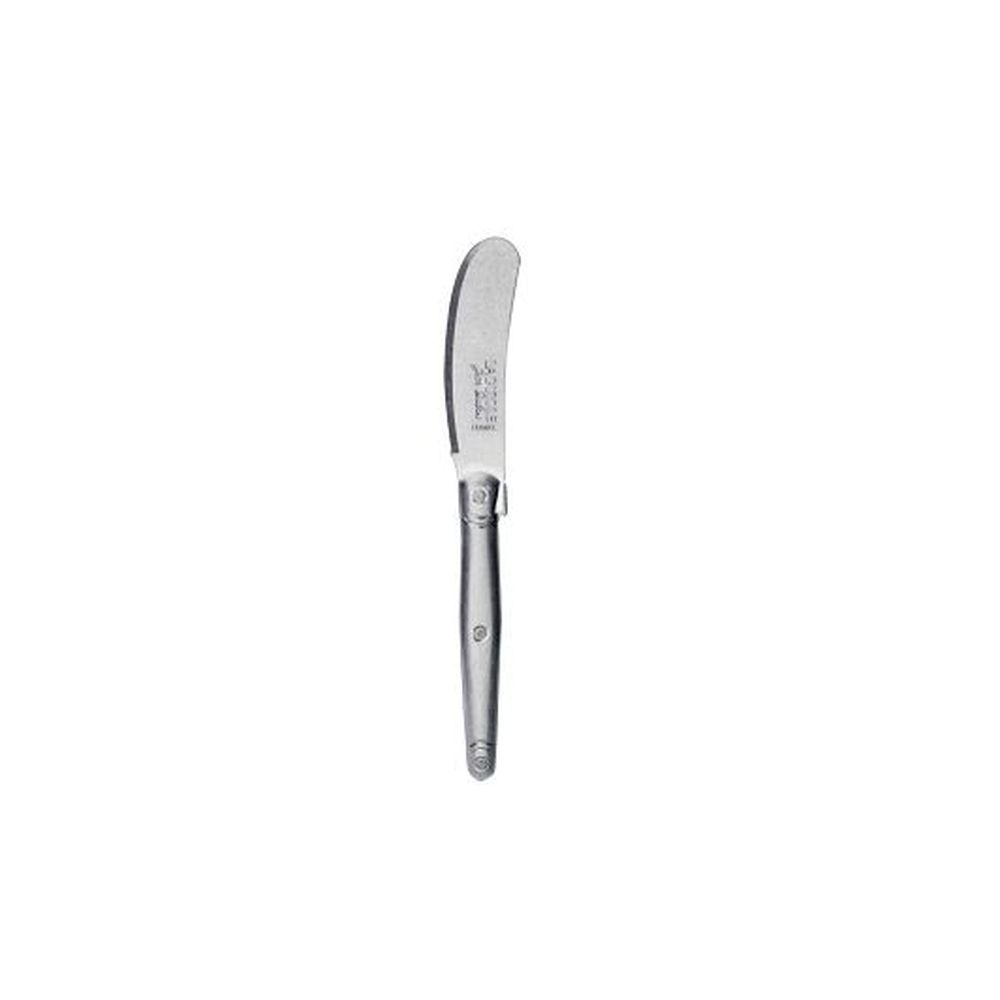 Jean Dubost Laguiole Vintage Cheese 9 1/8 Inch 18/10 Stainless Steel Spreader, 6 Count