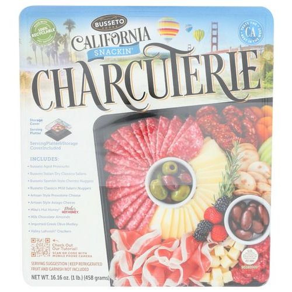 Busseto California Snackin' Charcuterie, 16.16 Ounce -- 8 Per Case