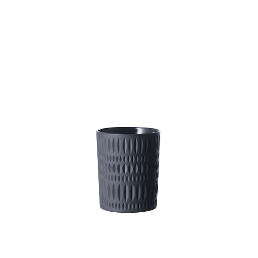 Nachtmann Ethno Matte Black Whiskey Rocks Tumbler, 10.25 Ounce Capacity -- 12 Per Case