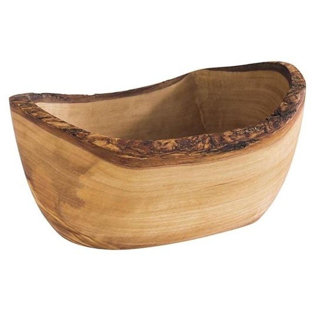 Aps Olive Wood Oval Bowl, 5 X 3 Inch