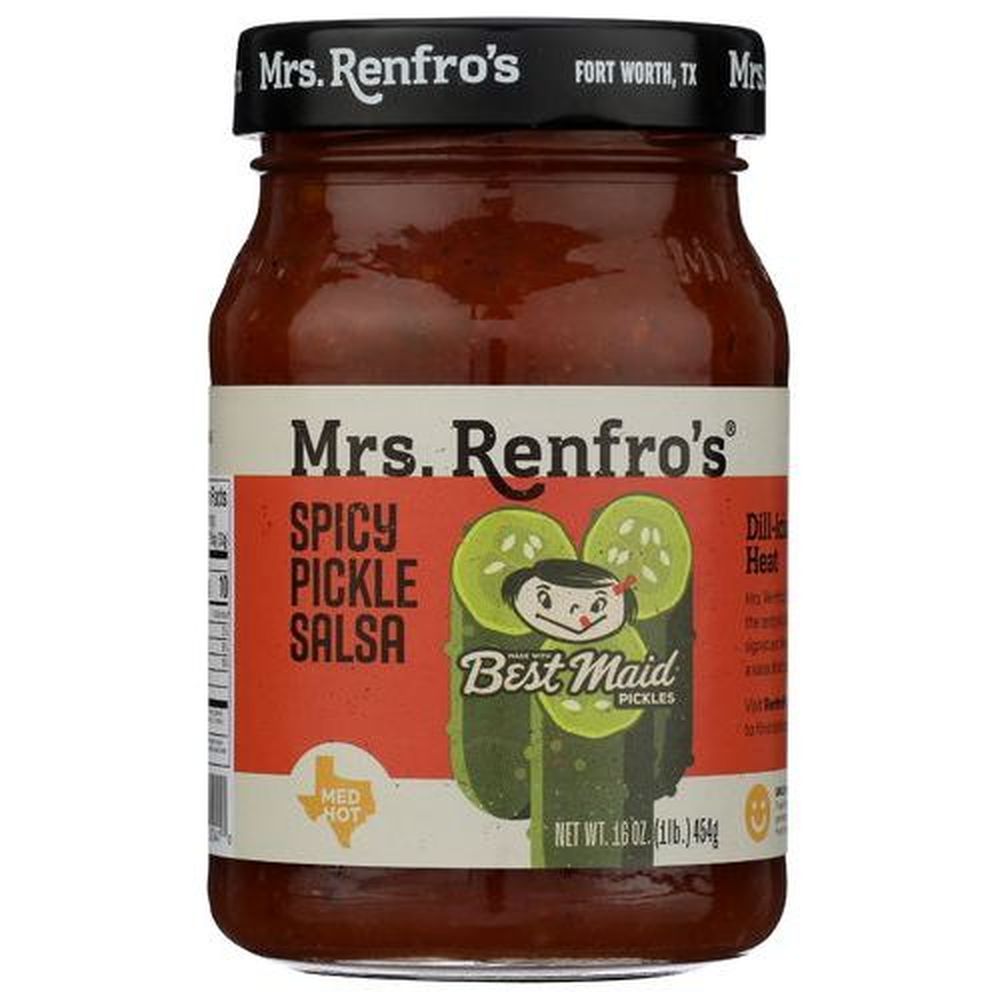 Mrs. Renfro's Spicy Pickle Salsa, 16 Ounce -- 6 Per Case