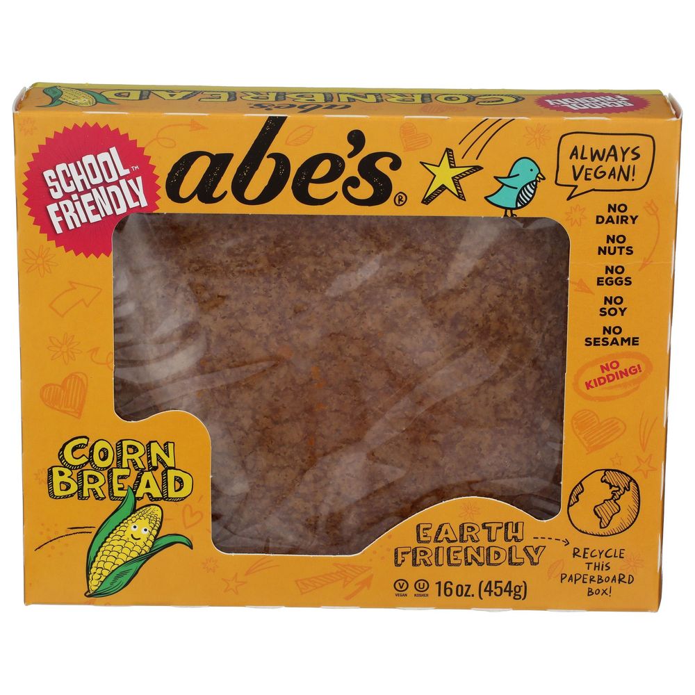 Abe's Rectangle Cornbread, 16 Ounce -- 6 Per Case