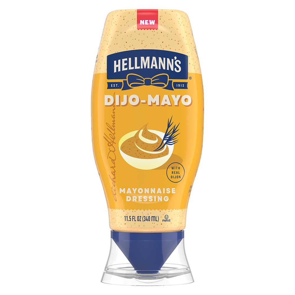 Hellmanns Dijo-mayo Mayonnaise Dressing, 11.5 Ounce -- 8 Per Case