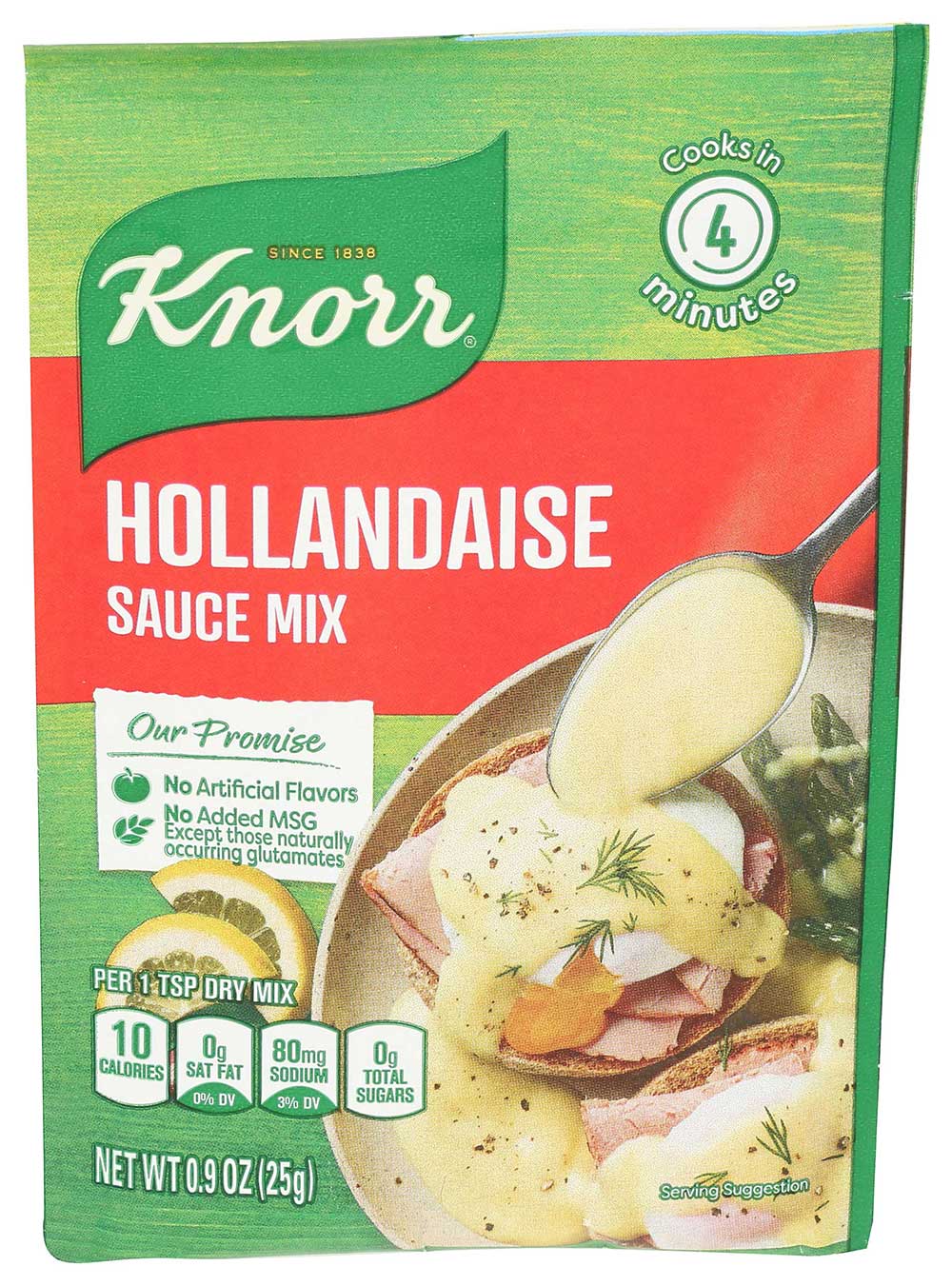 Knorr Cooking Sauce Classic Hollandaise, 0.9 Fluid Ounce -- 12 Per Case