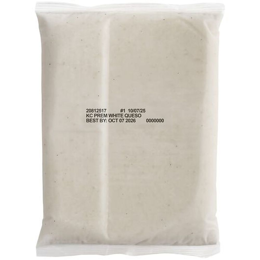 Kettle Collection Premium White Queso Dip, 8 Pound -- 4 Per Case