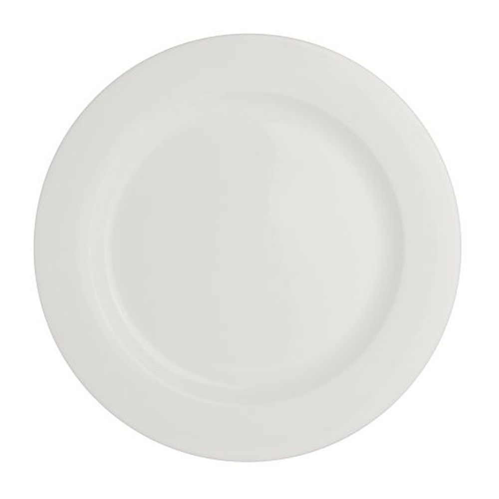 Steelite Monaco Vogue Alumina Vitrified 6 1/4 Inch Flat Rim Plate, 36 Count