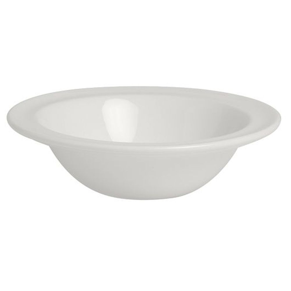 Steelite Monaco Vogue White Alumina Vitrified 8.5 Ounce Rim Fruit Bowl, 36 Count