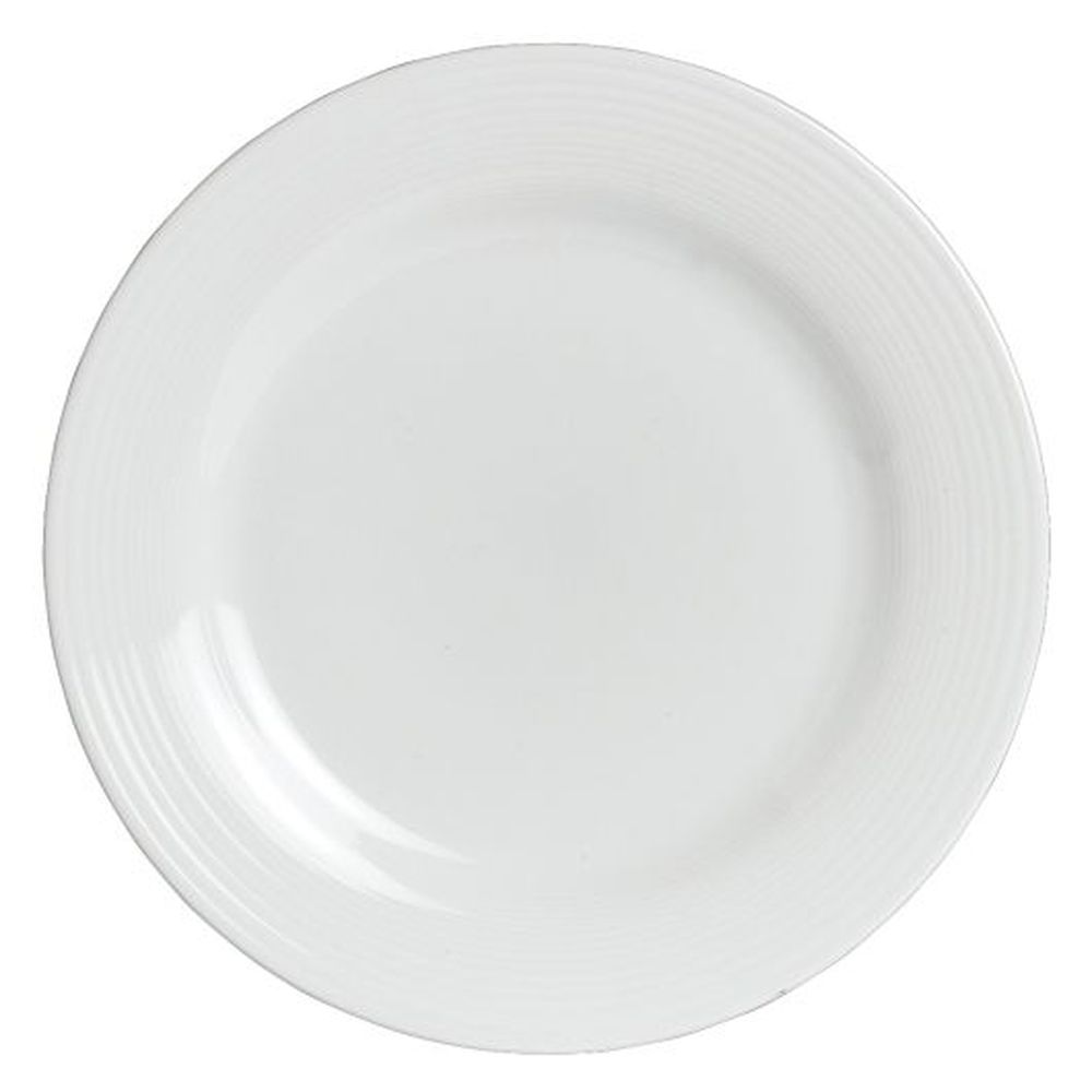 Virtuoso 9.5 inch Porcelain Buffet Plate, 24 count