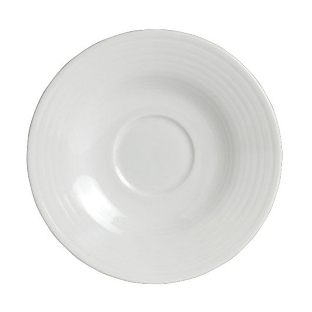 Virtuoso 6 1/8 inch Porcelain Coffee Saucer, 24 count