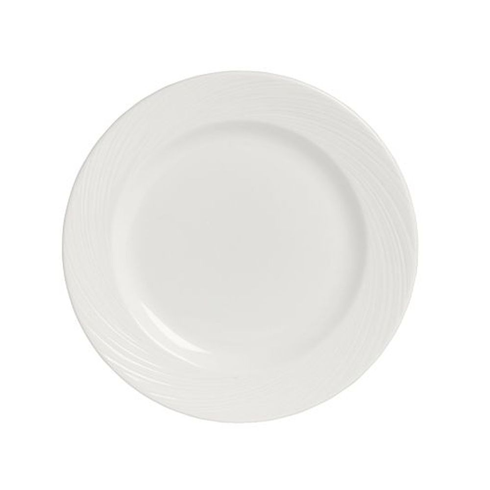 Steelite Spyro Alumina Vitrified 10 inch Plate, 24 Count