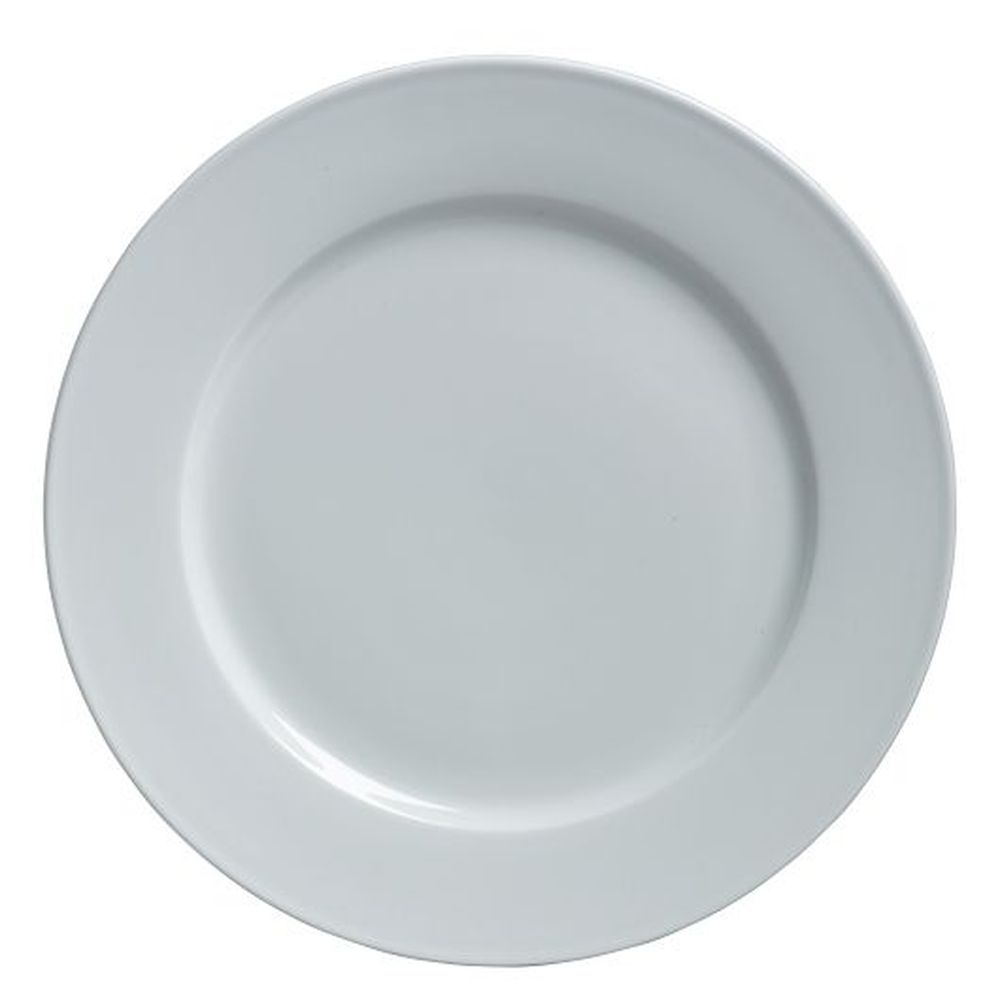 Varick Classic Café Porcelain 12 Inch Plate, 12 Count