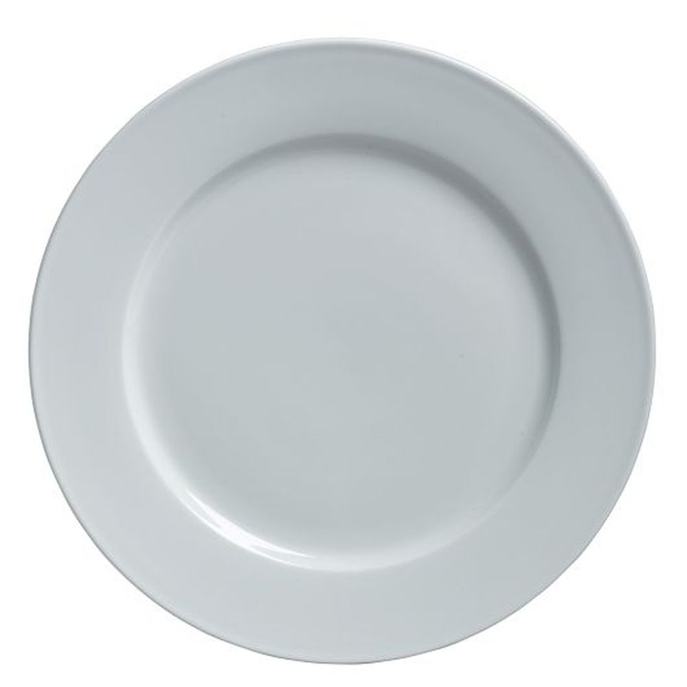 Varick Classic Café Porcelain 9 Inch Plate, 12 Count