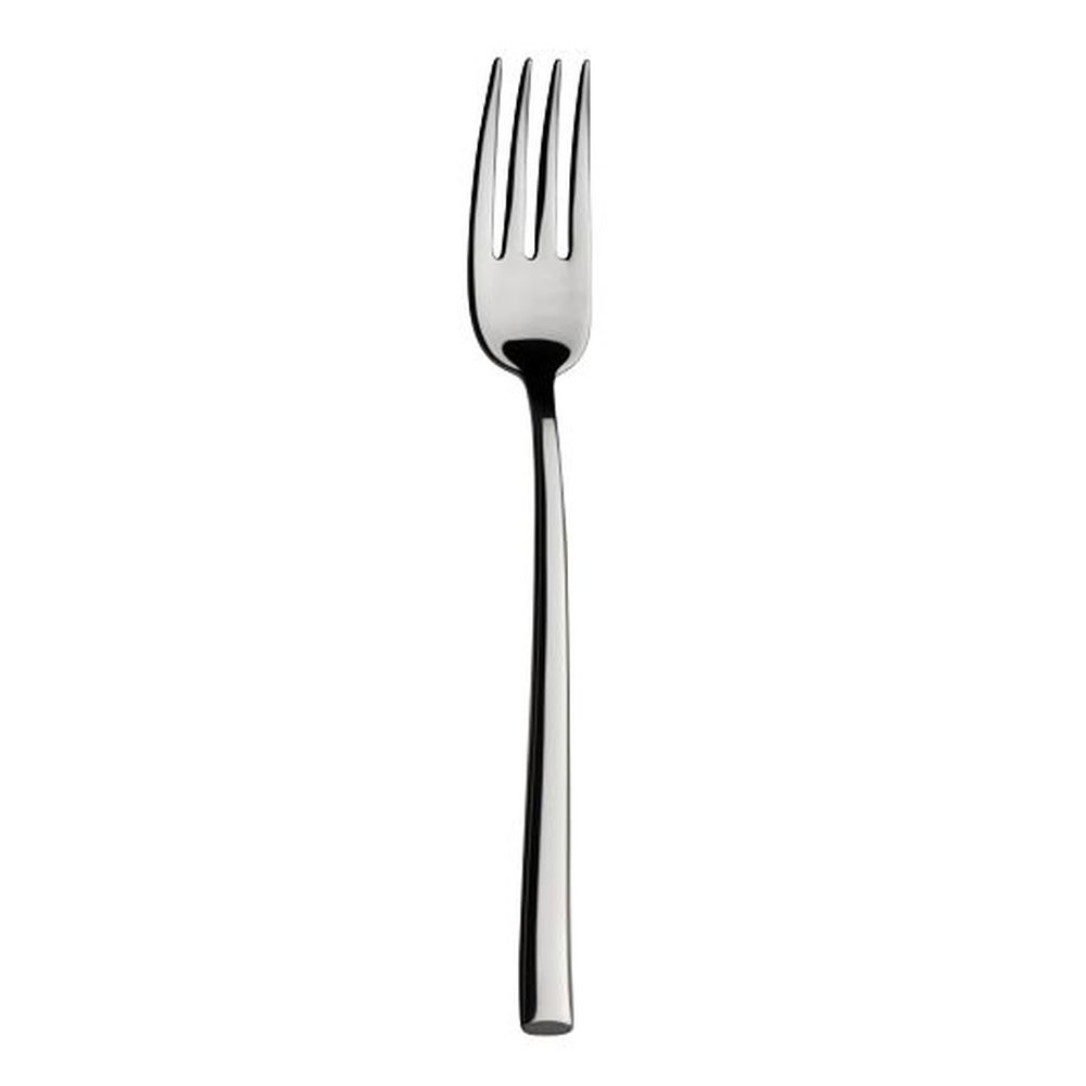 La Tavola Yuki 18/10 Stainless Steel 8 Inch Dinner Fork, 12 Count