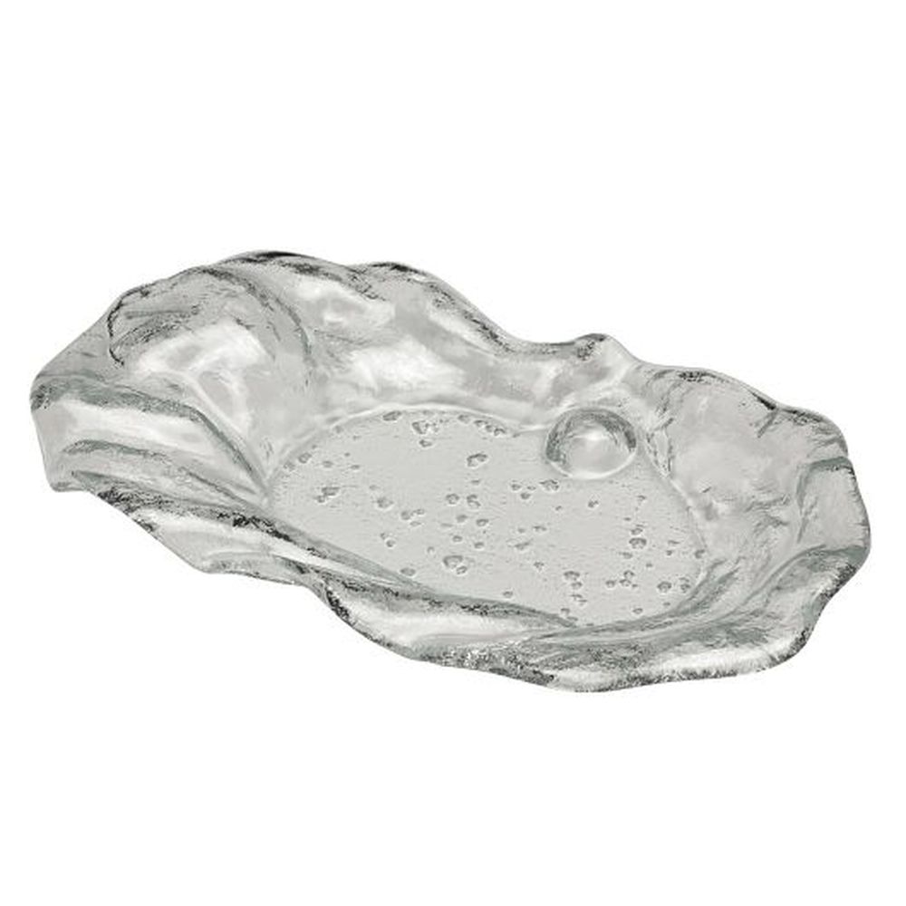 Catherine Hurand Venus 12.25 Inch Glass Plate, 12 Count