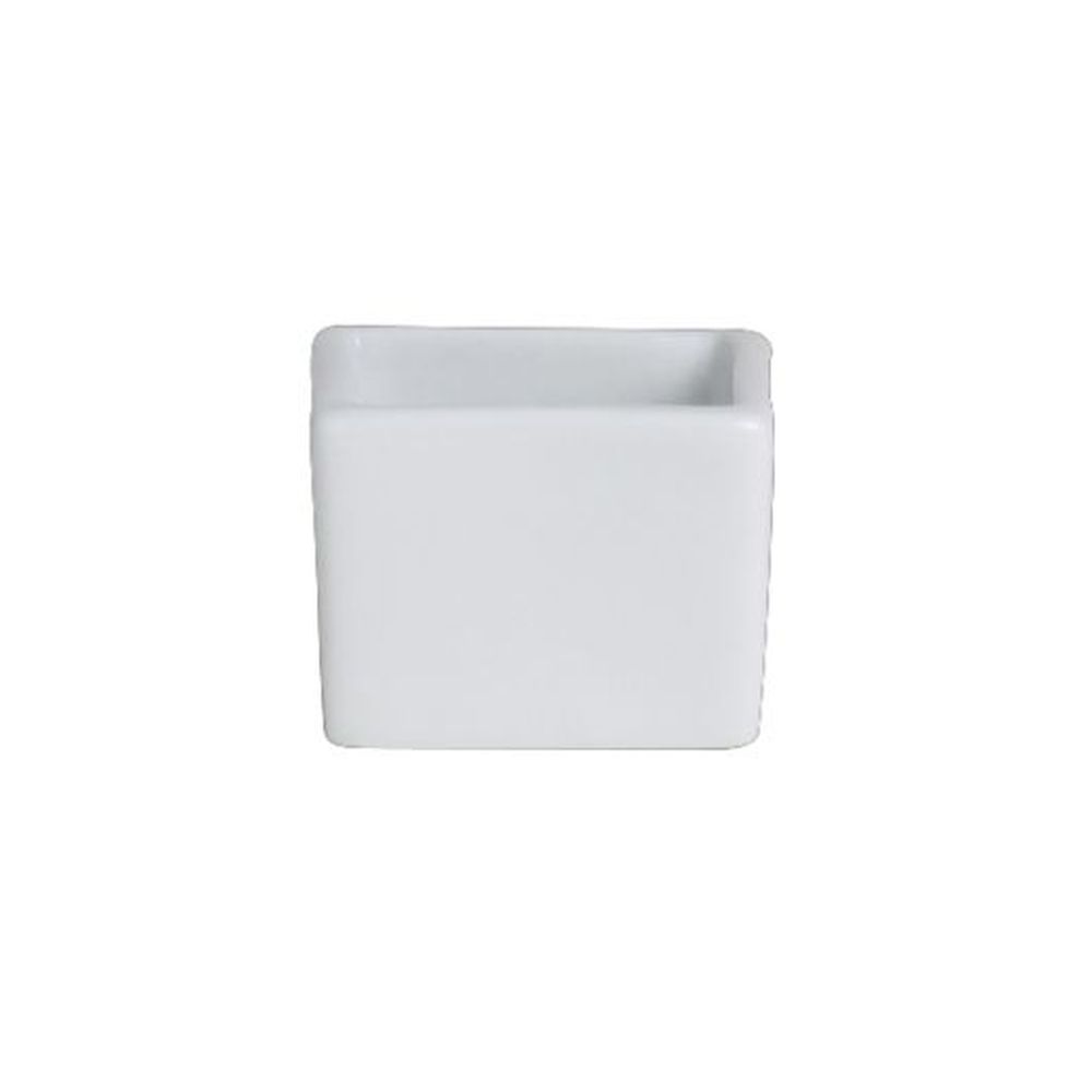 Varick A La Carte Cafe Porcelain 1 Ounce Square Deep Ramekin, 36 Count