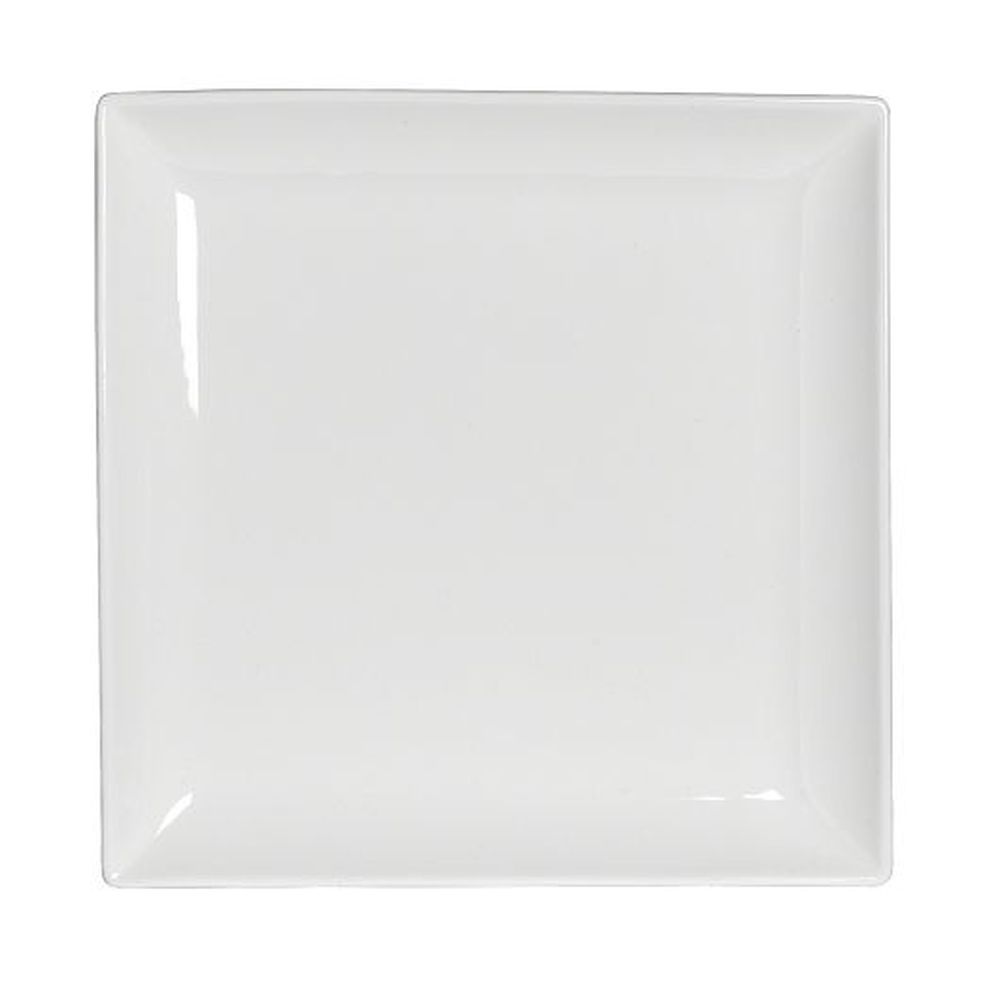 Parliament Alpha-Ceram 8.0 inch Square Plate, 12 count