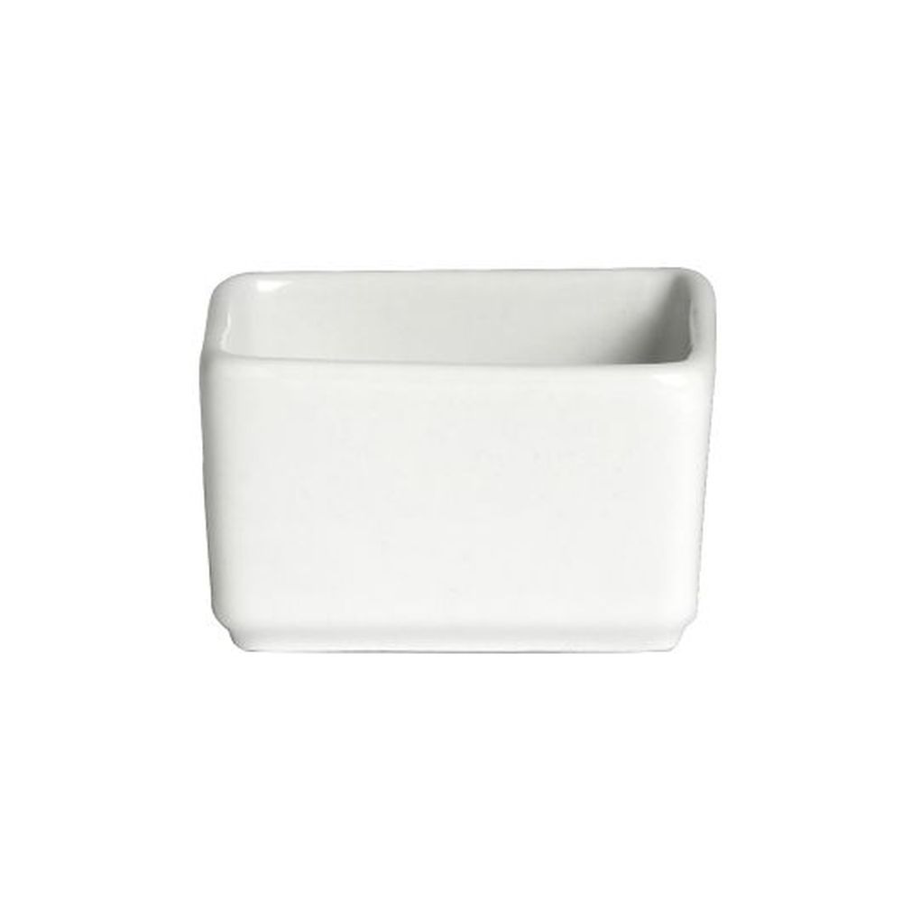 Varick A La Carte Cafe Porcelain 2.25 Ounce Square Ramekin, 36 Count