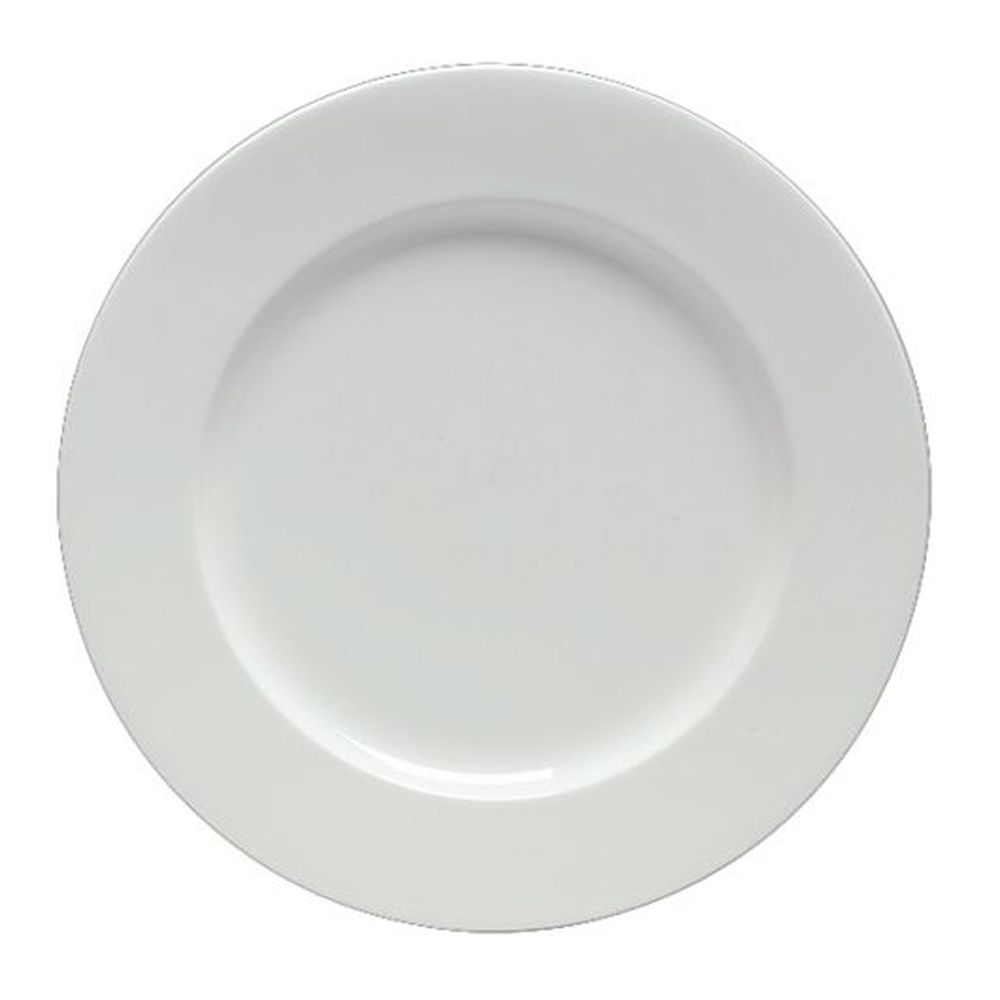 Stratford Alpha-Ceram 12.25 inch Flat Rim Plate, 12 count