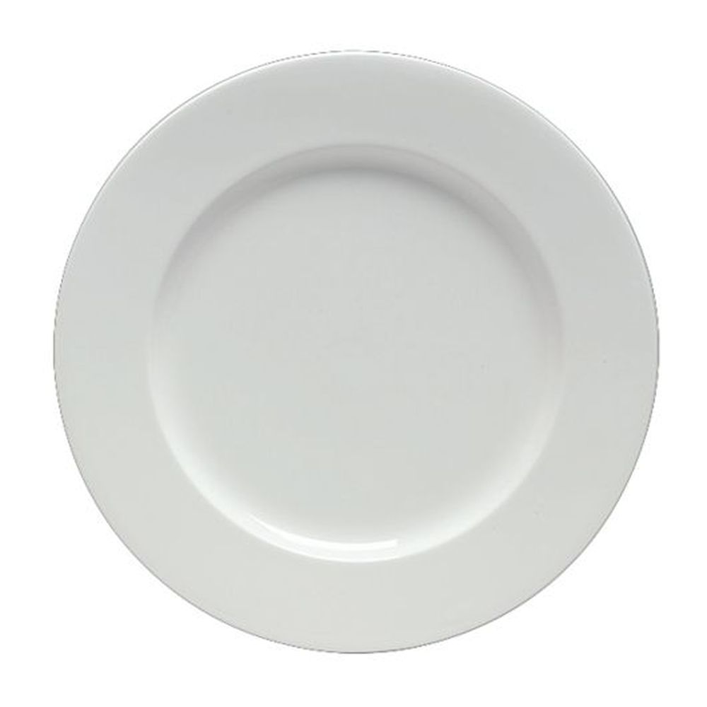 Stratford Alpha-Ceram 7.5 inch Flat Rim Plate, 12 count