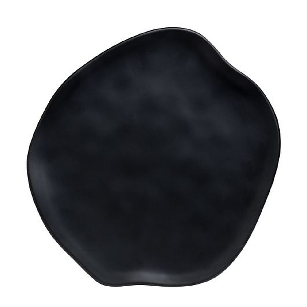 Marisol Black 14.0 inch Melamine Cheese Platter, 6 count