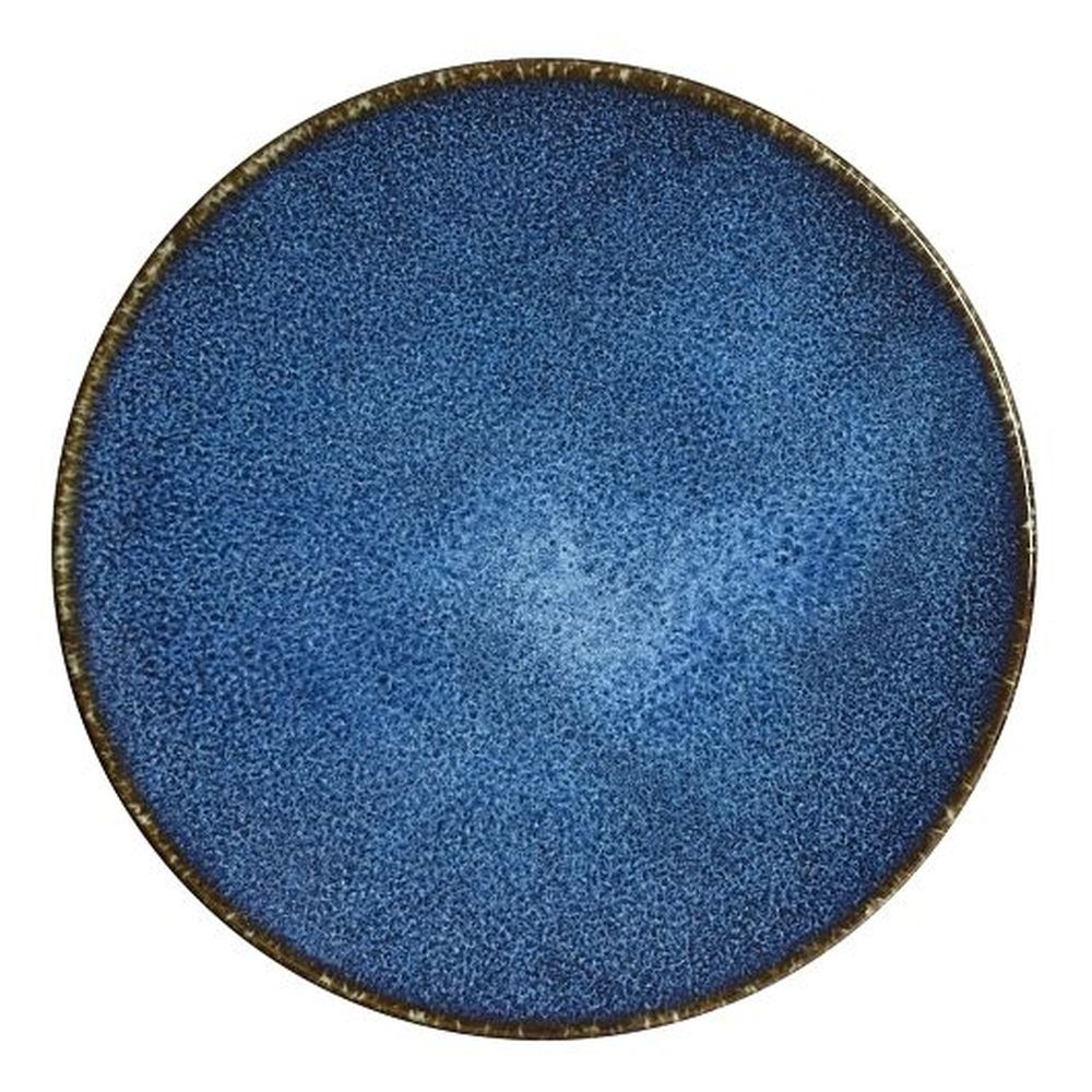 Wabi Sabi 6 inch Porcelain Indigo Coupe Plate, 12 count