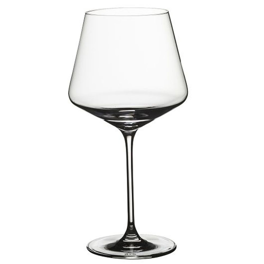 Rona Edge 24.75 Ounce Burgundy Glass, 24 Count