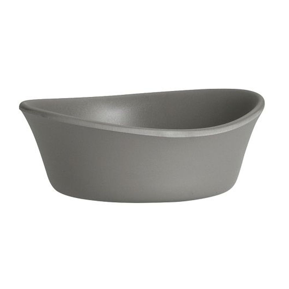 Marisol Driftwood Gray 9.75 Ounce Melamine Fruit Bowl, 12 count