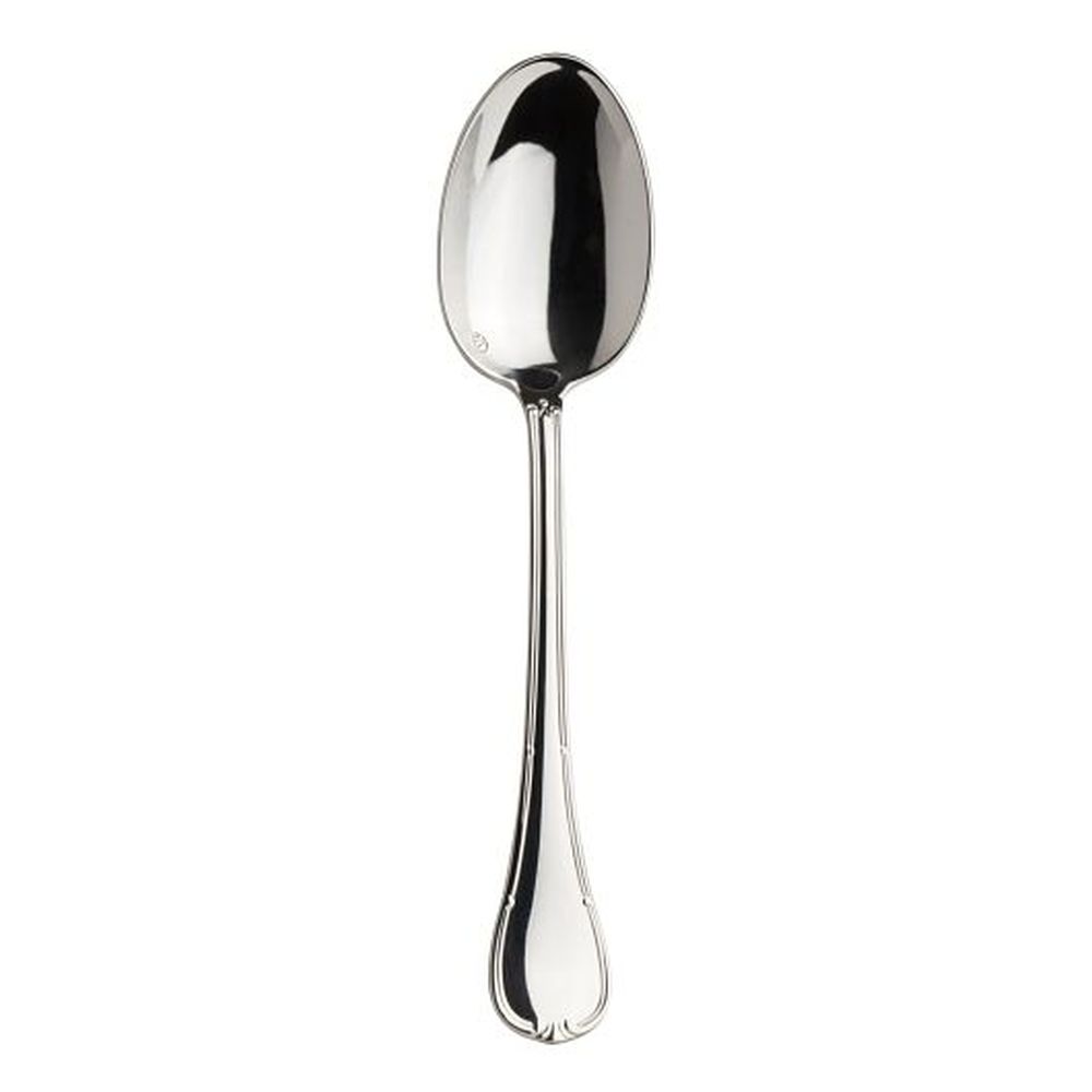 La Tavola Lucia 18/10 Stainless Steel 7.25 Inch Oval Bowl Soup/dessert Spoon, 12 Count