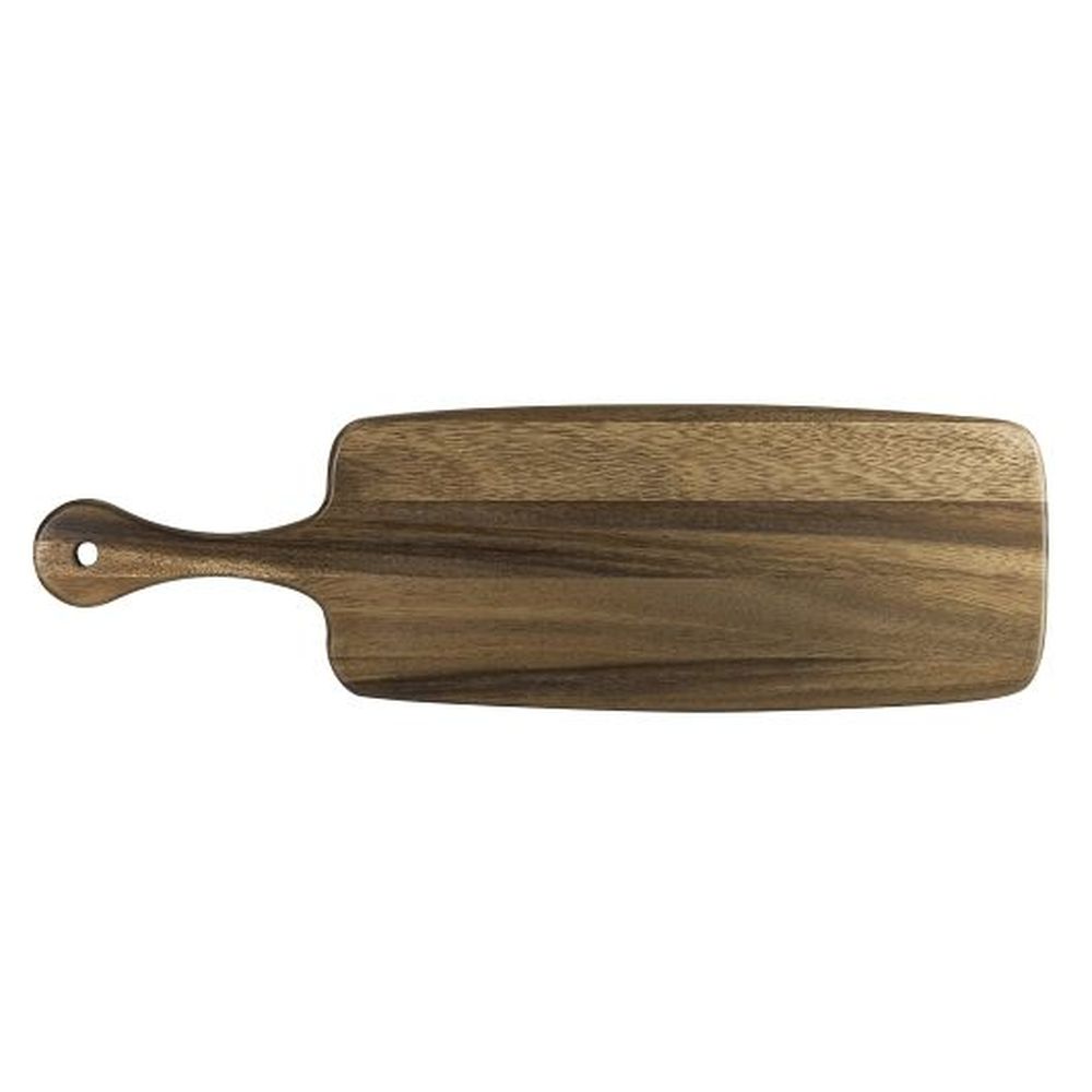 Acacia Wood 20.5 x 6.25 inch Serving Board Paddle, 12 count