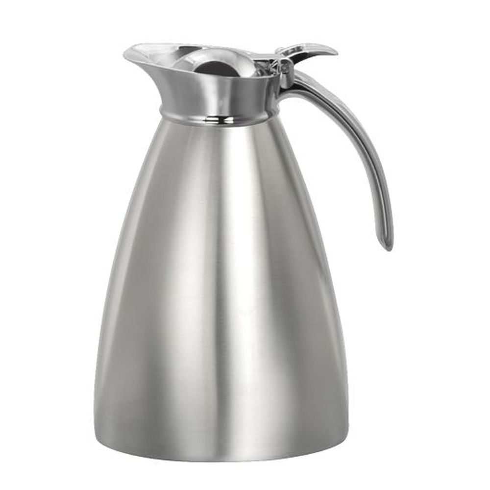Creations Stainless Steel Satin Base 1.5 Quart Buffet Insulated Coffee Pot, 6 Count