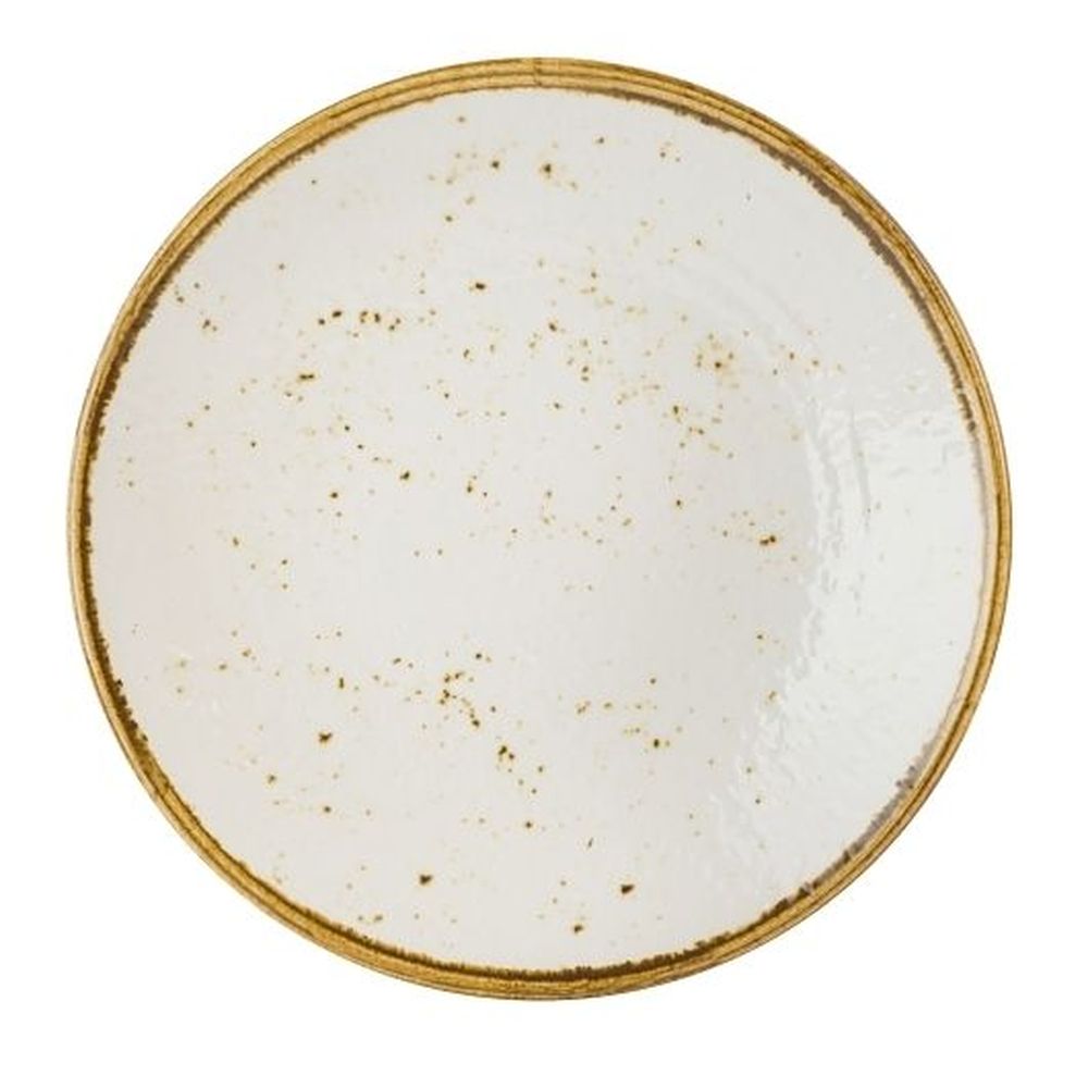 Craft 10 inch Melamine White Coupe Plate, 6 count