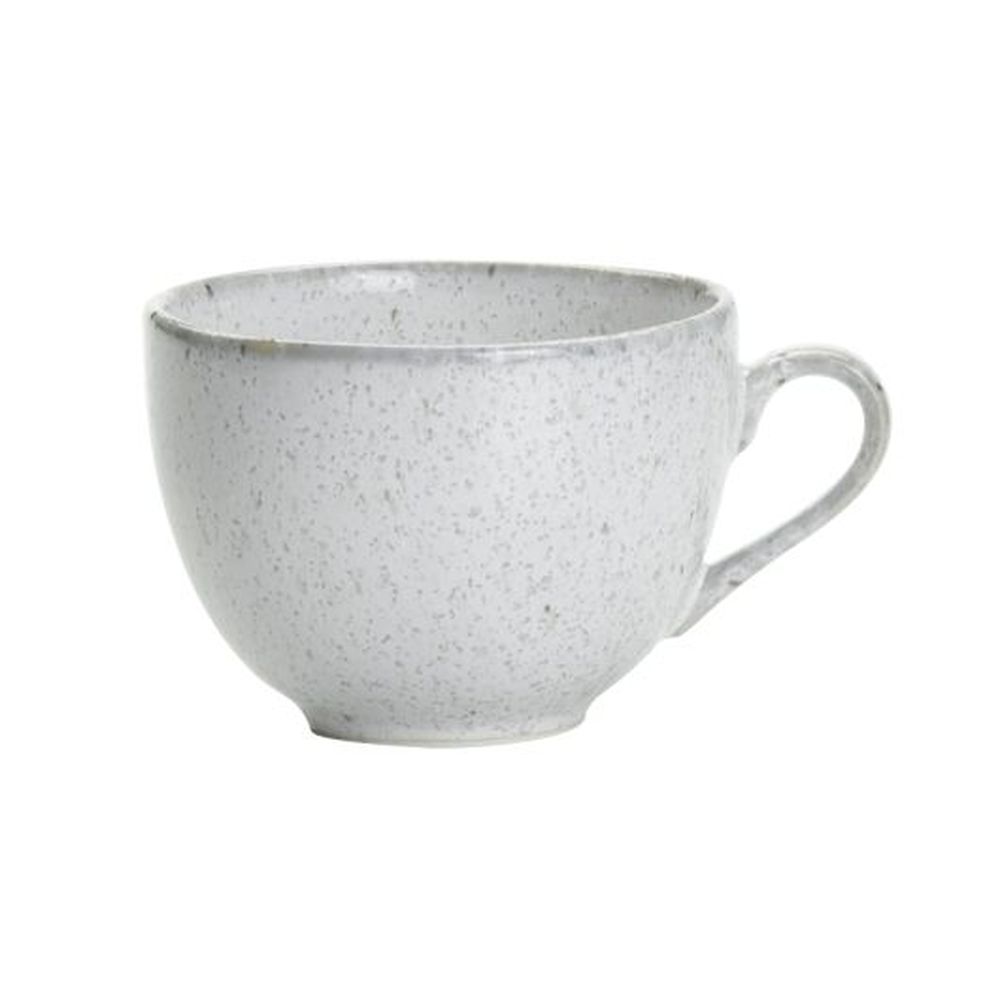 Rene Ozorio Wabi Sabi Lichen 8 Ounce Porcelain Coffee Cup, 12 Count
